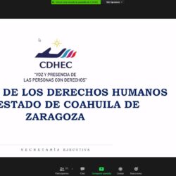 Imparten SEFIRC Coahuila y CDHEC a funcionarios curso de Inteligencia Emocional