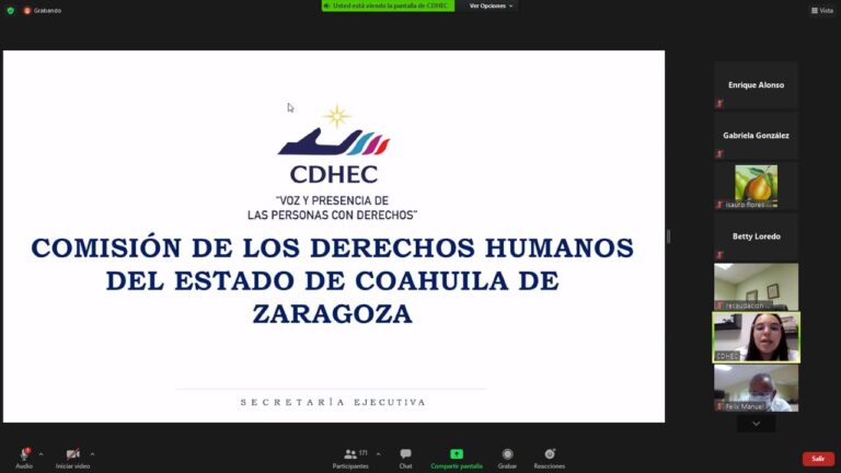 Imparten SEFIRC Coahuila y CDHEC a funcionarios curso de Inteligencia Emocional