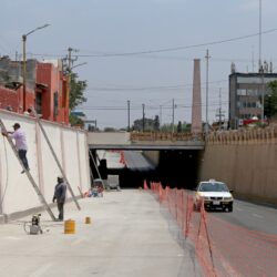 Rehabilitación del paso a desnivel de Allende va al 50 por ciento