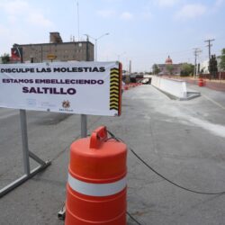 Rehabilitación del paso a desnivel de Allende va al 50 por ciento2