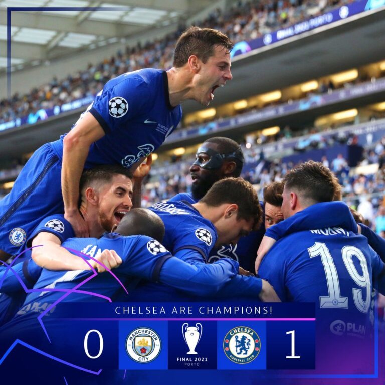 Chelsea conquista su segunda Champions League