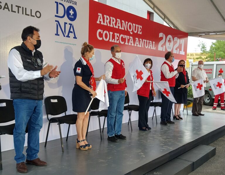Arranca Colecta Anual 2021 de la Cruz Roja Saltillo