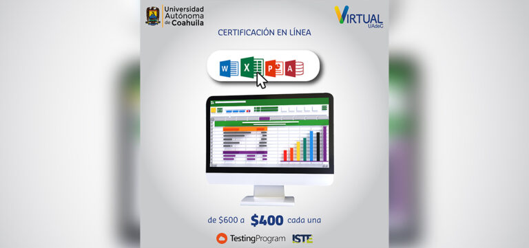 Convoca UA de C a certificarse internacionalmente en Microsoft Office