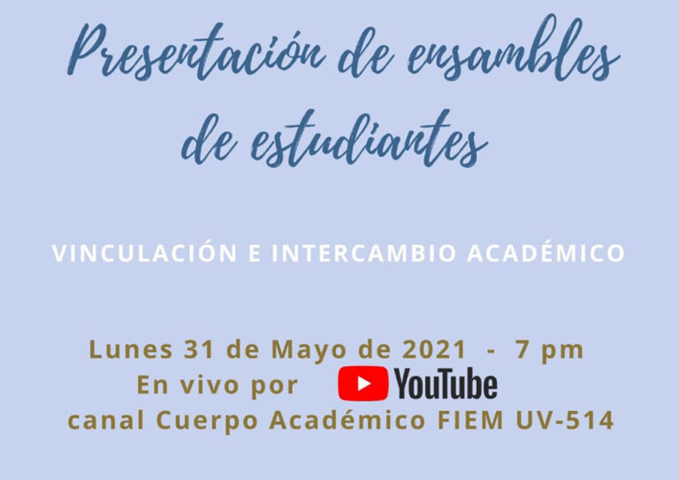 Invita Escuela Superior de Música a la presentación de Ensambles de Estudiantes