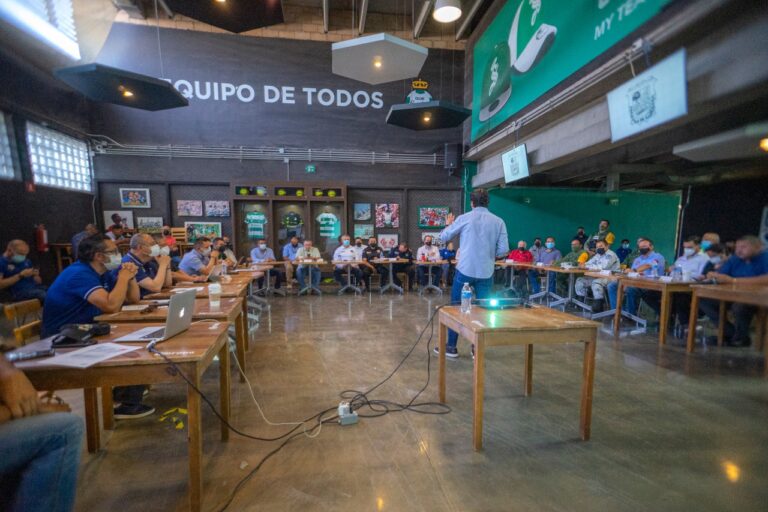 Estado y Territorio Santos Modelo  afinan detalles para operativo de seguridad al interior del estadio