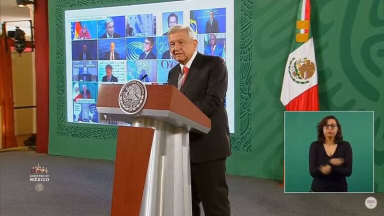 México será la ‘fábrica’ de vacunas COVID para Latinoamérica y el Caribe, asegura Presidente ante el G-20