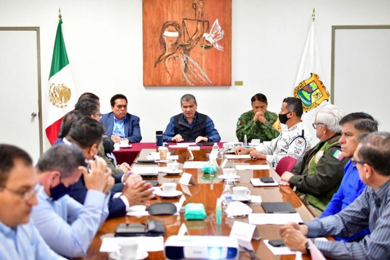Preside MARS mesa de seguridad para coordinación de protocolos del proceso electoral en Coahuila