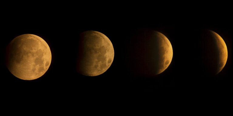 Superluna roja deleita los sentidos en el mundo 