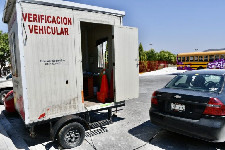 Verificación vehicular en Ramos Arizpe ha examinado más de 500 vehículos entre enero y mayo    