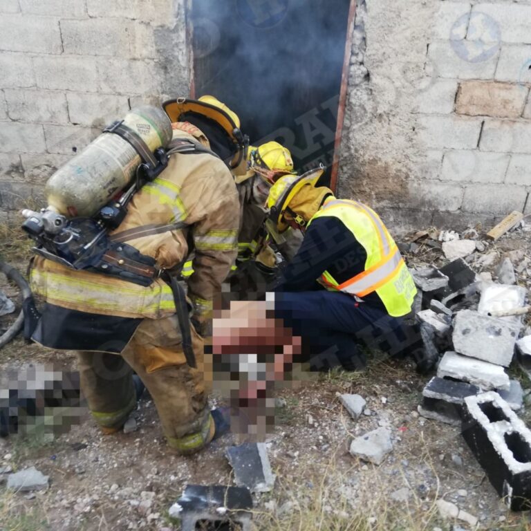 Muere hombre tras incendiarse cuarto en el que vivía