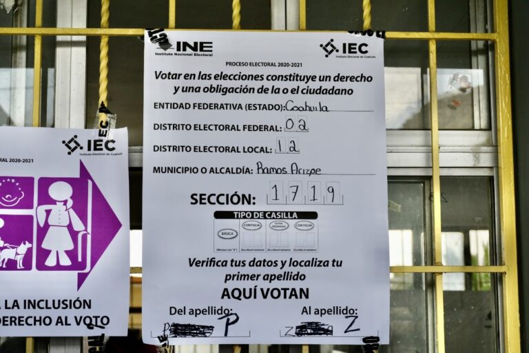 Electores en Analco no encontraron su casilla; hay división de seccional