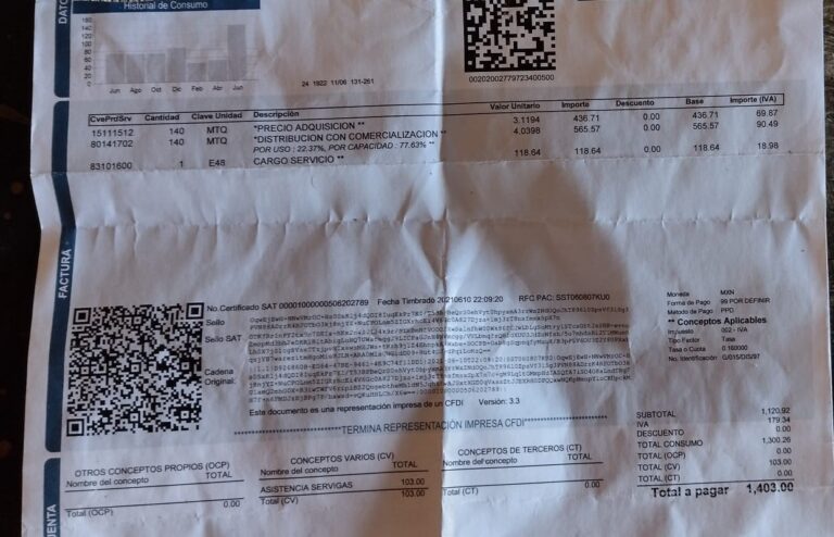 Sorprenden a saltillenses aumentos en cobros de gas natural