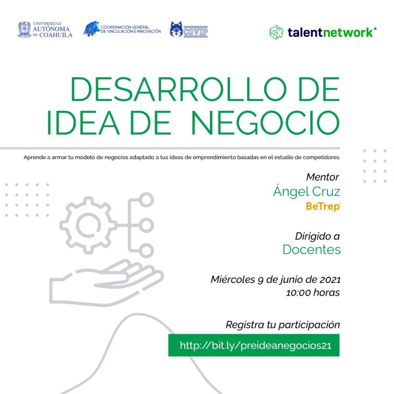 Invita UA de C a su comunidad docente a la conferencia «Desarrollo de idea de negocio»