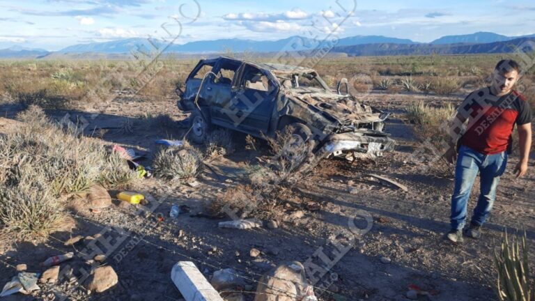 Un niño muerto y siete personas más lesionadas deja volcadura en la autopista Torreón – Saltillo