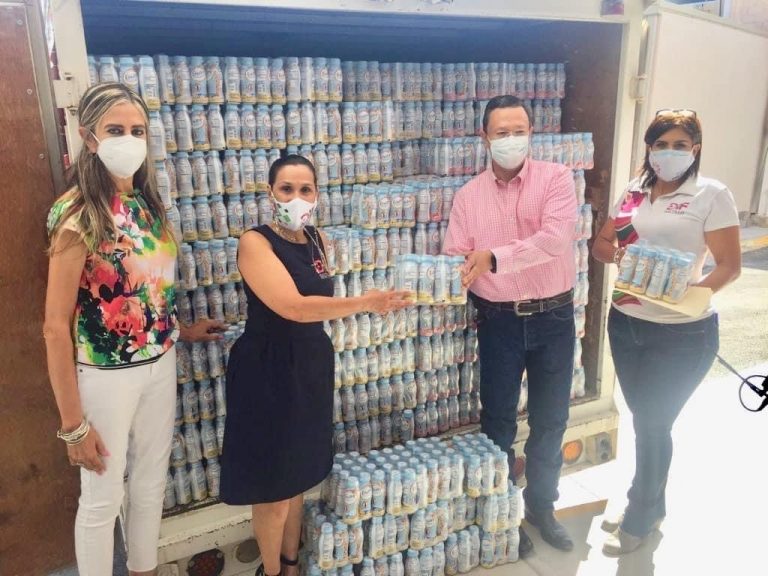 DIF Ramos Arizpe dona mil 600 paquetes de suplemento alimenticio a DIF Saltillo