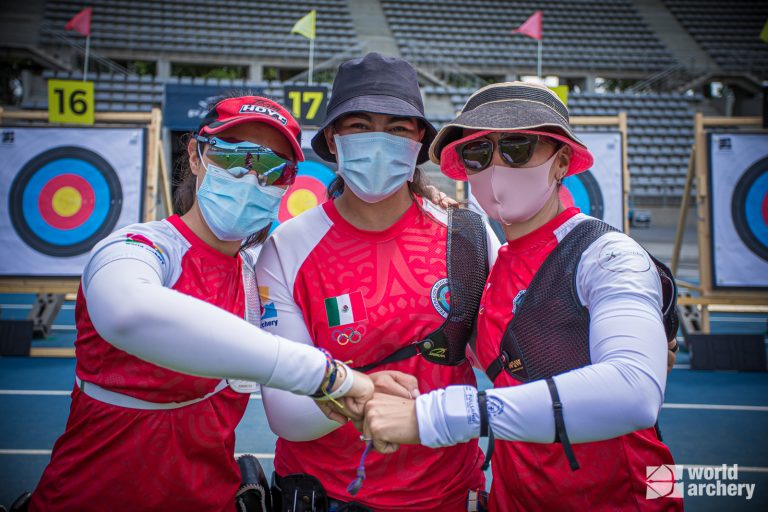 Clasifica equipo mexicano femenil de tiro con arco en segundo lugar