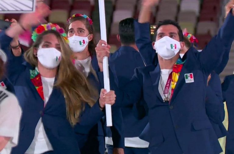 ¡Así desfiló México en la inauguración de Tokio 2020!