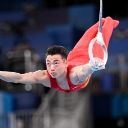 JAPON-TOKIO-JUEGOS OLIMPICOS-GIMNASIA ARTISTICA-CHINA-VARONIL-ENTRENAMIENTO