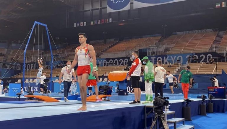 Gimnasta Daniel Corral no pudo clasificarse a final de aparatos