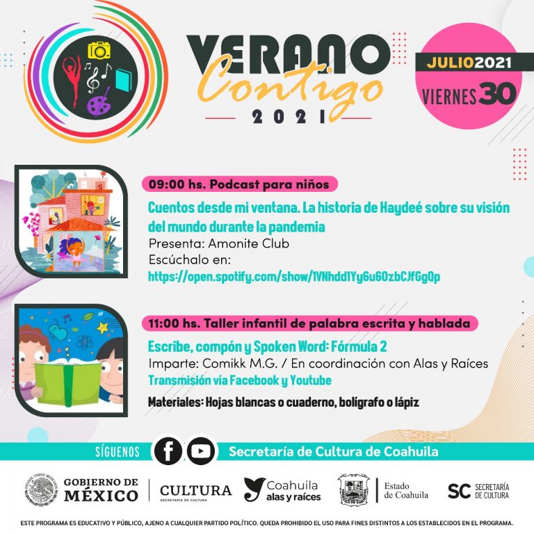 La cultura en formato híbrido sigue abriéndose paso en Coahuila