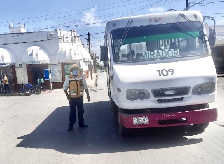 Mirador y Blanca Esthela, rutas con más reportes por incumplir protocolos sanitarios 