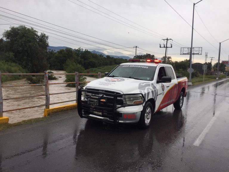 Monitorean vialidades en la ciudad ante presencia de lluvias