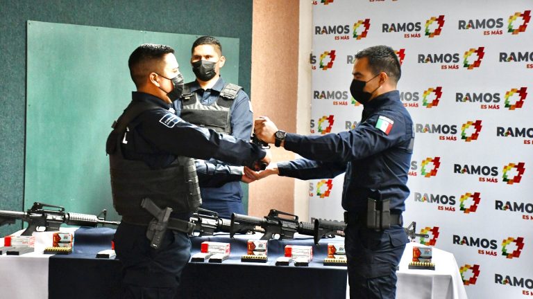 Refuerzan seguridad en Ramos Arizpe