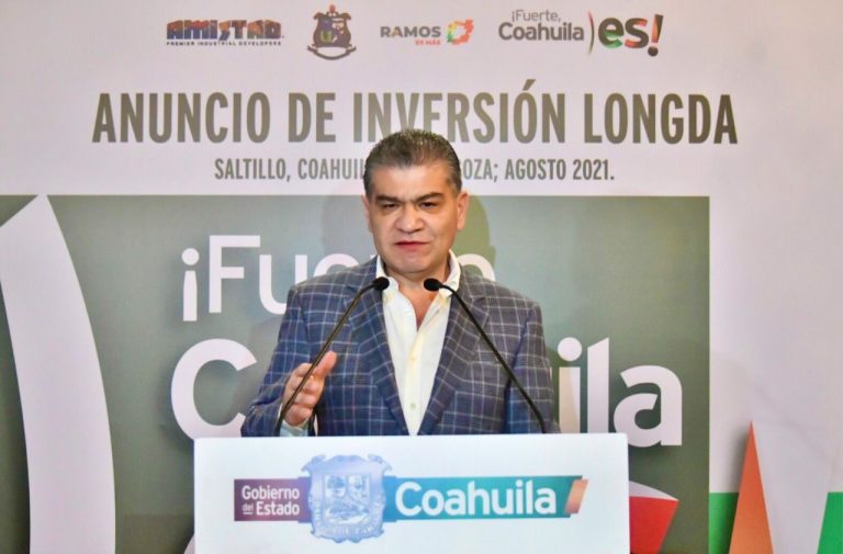 Crece flujo de Inversión Extranjera Directa en Coahuila en primer semestre 2021: MARS