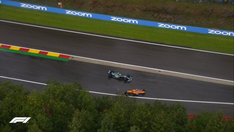 ‘Checo’ saldrá séptimo en Bélgica; Norris sufre accidente