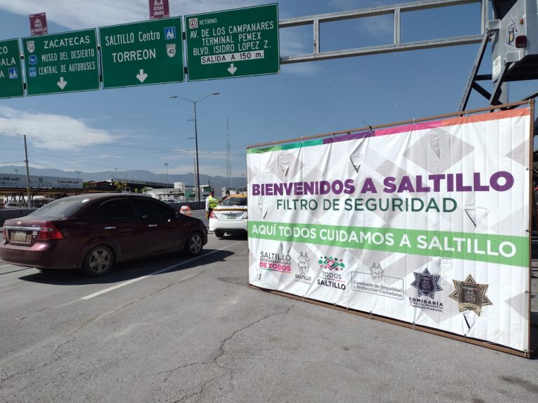 Piden a foráneos evitar movilidad a Saltillo de no ser indispensable