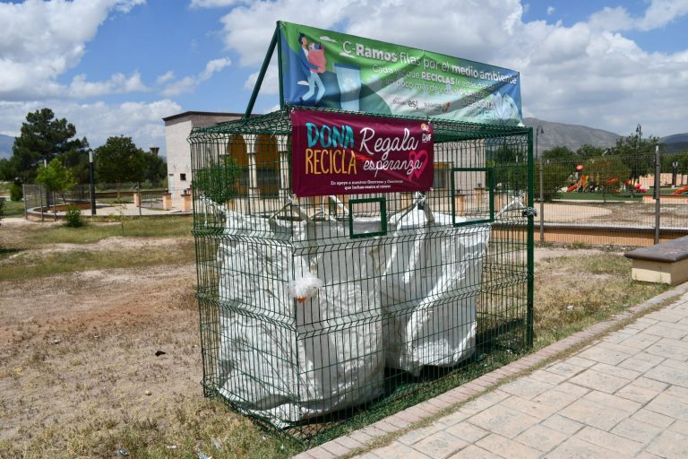 Aumentan contenedores para campaña de reciclaje en Ramos 