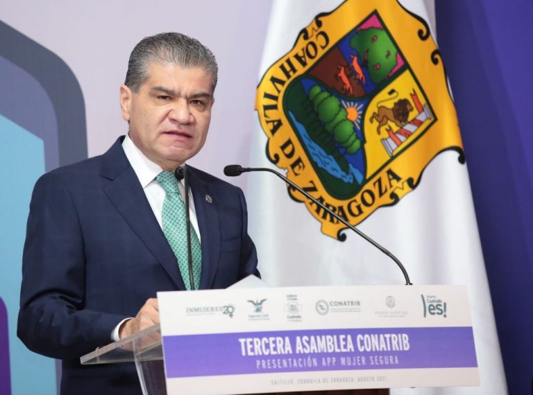 Coahuila pugna por la justicia y la no violencia de género: Riquelme