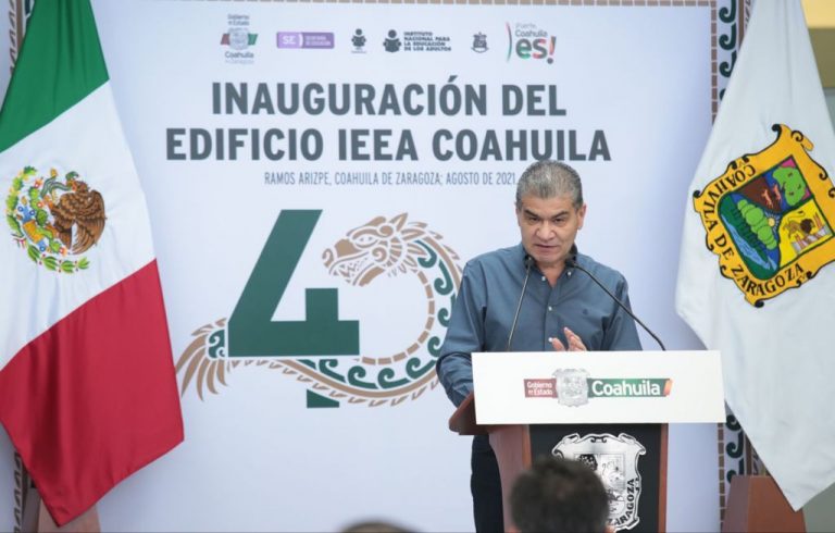 Coahuila reafirma su compromiso para superar rezagos en materia de educación: MARS