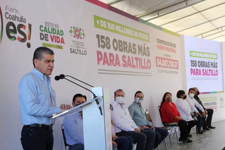 Arrancan Manolo y Riquelme 158 obras para Saltillo