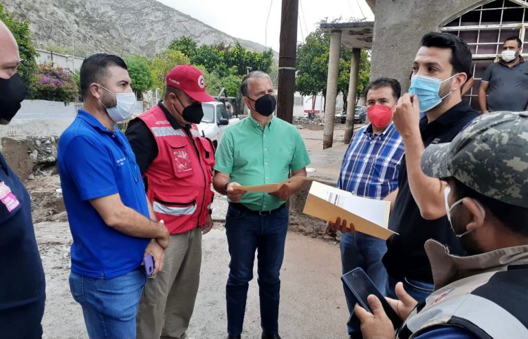 Mantiene atención y acciones de limpieza el Gobierno de Coahuila en zonas afectadas de Torreón