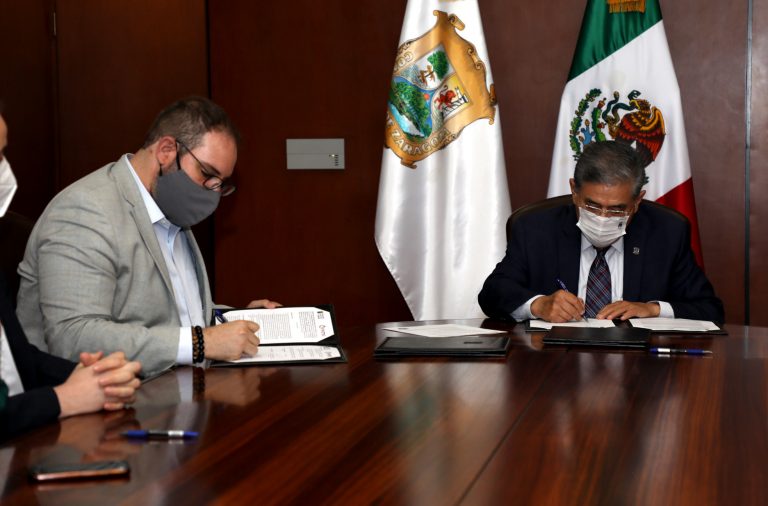 Firma UAdeC convenio de colaboración con INFOTEC