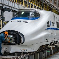 CHINA-YUNNAN-KUNMING-TREN BALA-MANTENIMIENTO