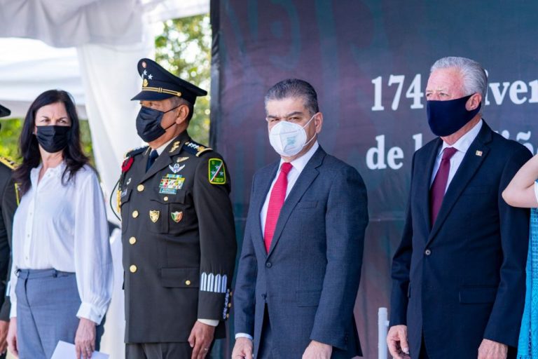 Encabeza MARS en Torreón acto cívico de la Gesta Heroica de los Niños Héroes