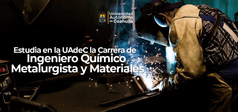 Estudia en la UA de C la carrera de Ingeniero Químico Metalurgista y Materiales