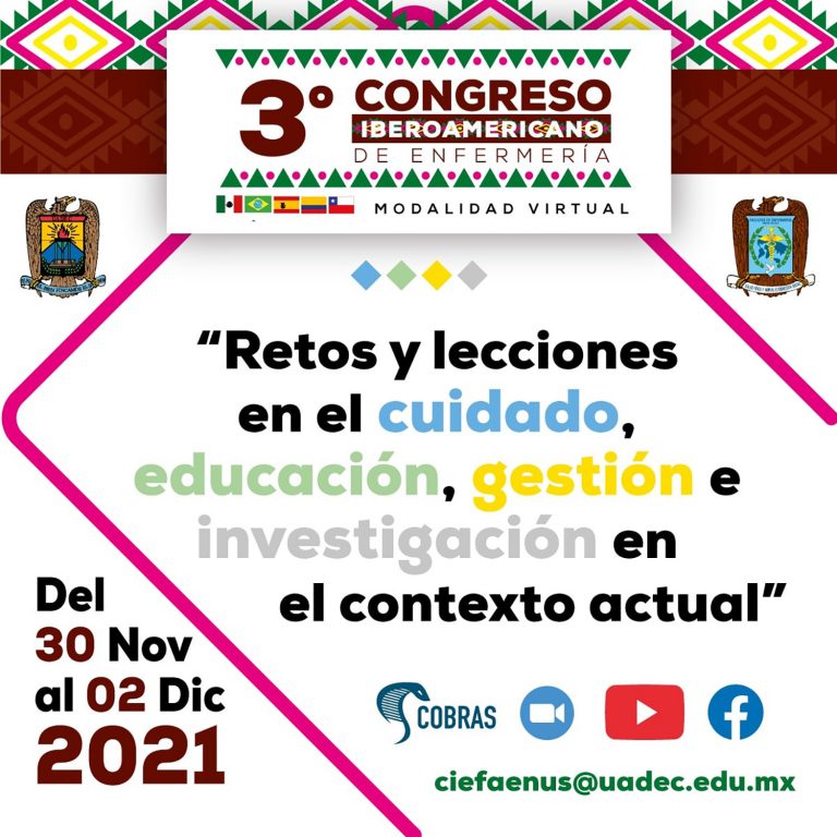 Invita UAdeC a participar en Congreso Iberoamericano de Enfermería