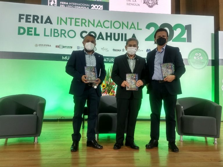 Presenta Salvador Hernández Vélez su obra en la Feria del Libro Coahuila 2021