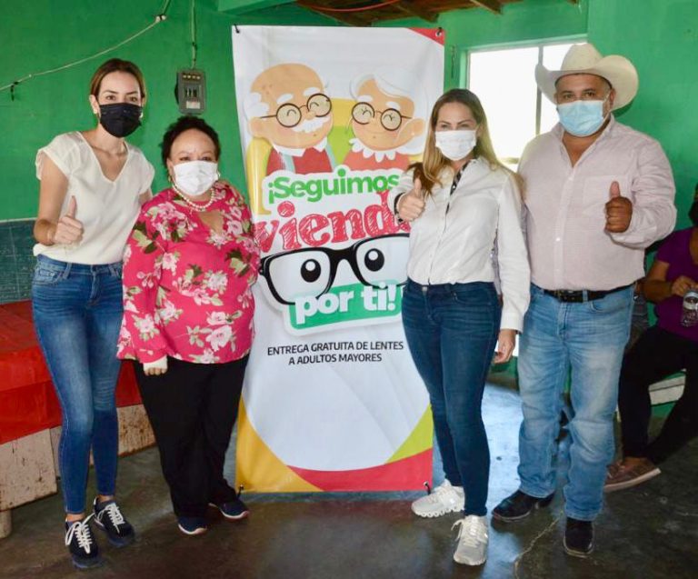 Senadora Verónica Martínez y diputadas del PRI arrancaron programa “Seguimos viendo por ti”