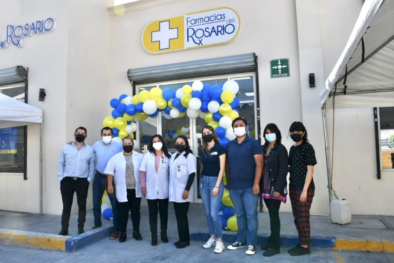 Inauguran farmacia multifuncional ‘Del Rosario’ en Ramos 