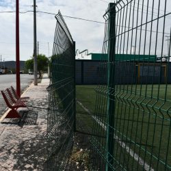 Necesaria la atención en cancha deportiva tras ser vandalizada en la colonia Parajes Del Valle 2