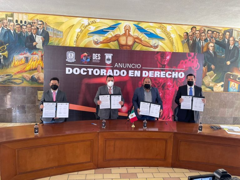 Anuncia Facultad de Jurisprudencia apertura del Doctorado en Ciencias Sociales con acentuación en Derecho