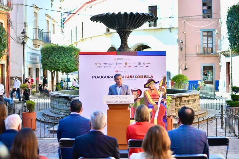 Inaugura Riquelme “Casa Coahuila” en Guanajuato
