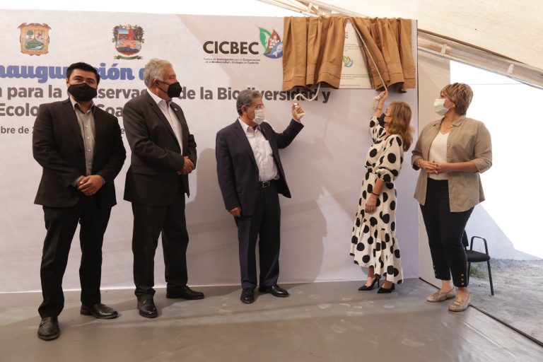 Inauguran en Cuatro Ciénegas el Centro de Investigación y Conservación de la Biodiversidad y Ecología de Coahuila