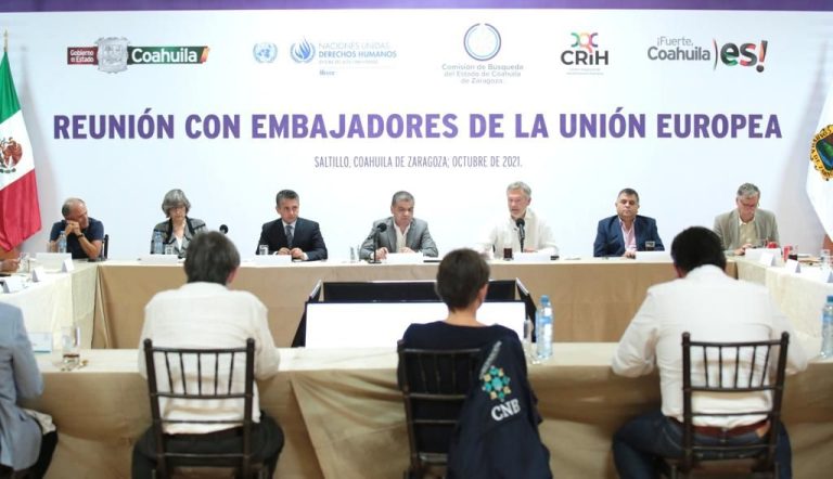 Muestra MARS fortalezas de Coahuila a la Unión Europea