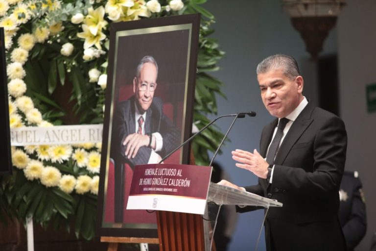 ‘Higinio González Calderón fue un coahuilense ejemplar’: Miguel Riquelme