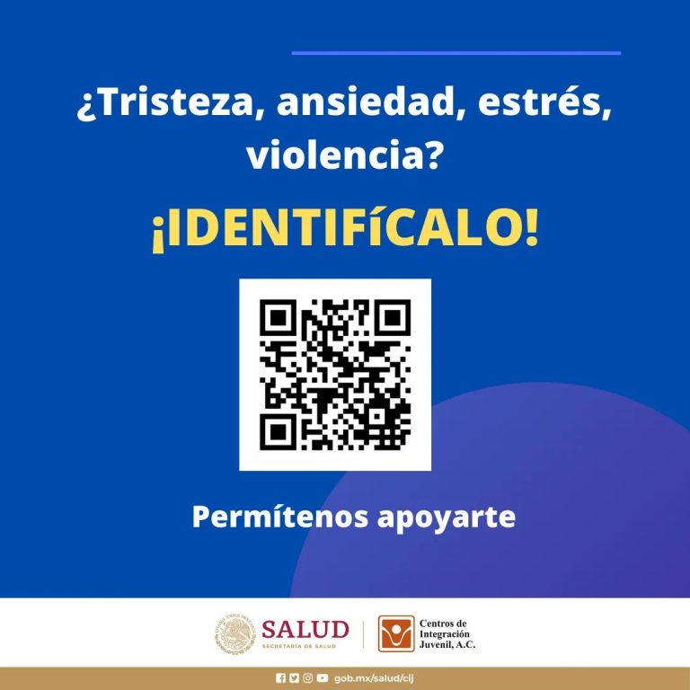 Invita CIJ a jóvenes a realizar autodiagnóstico para detectar depresión o ansiedad